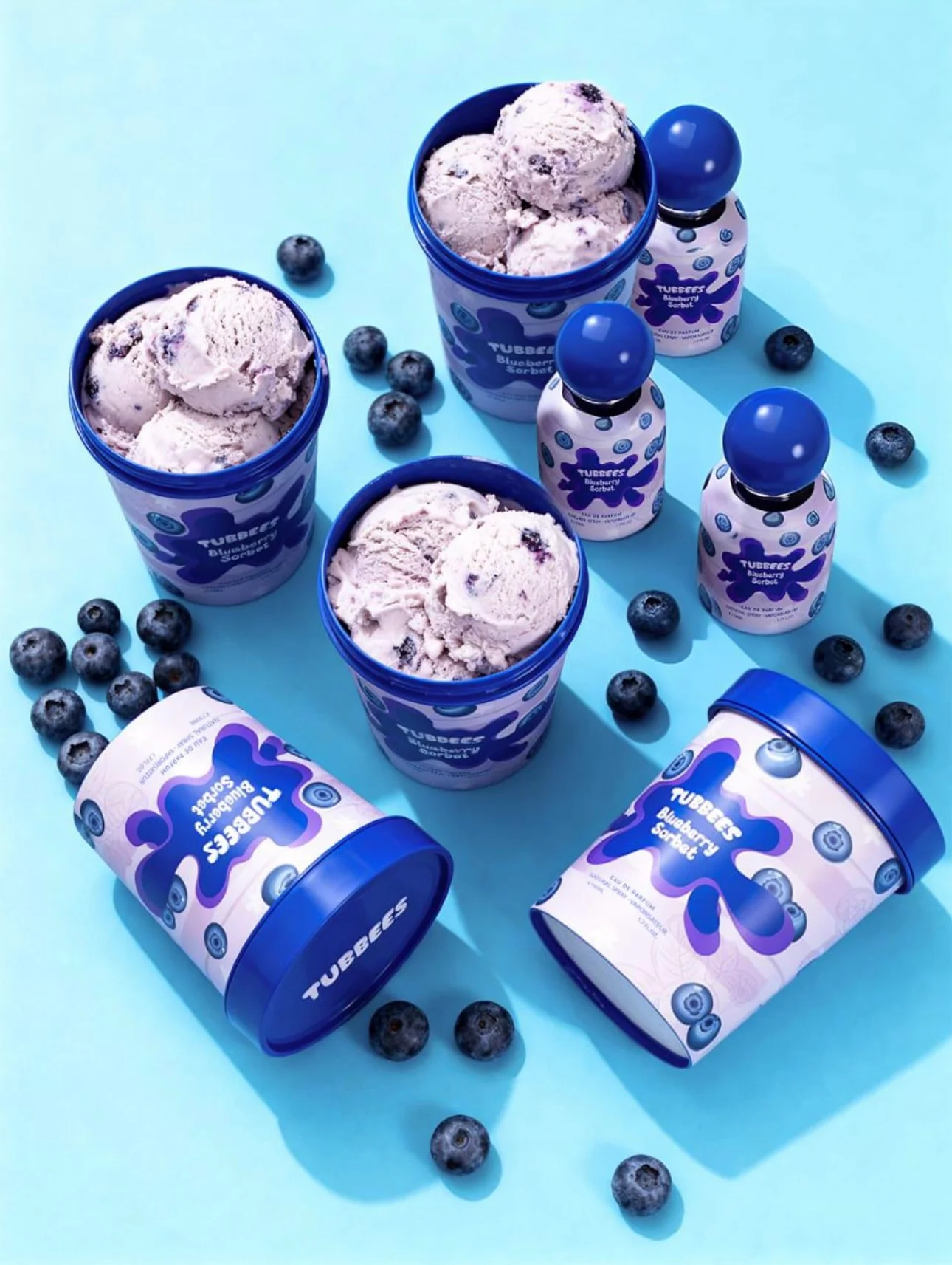 GRANDEUR TUBBEES BLUEBERRY SORBET EDP 50ML woda perfumowana unisex - obrazek 4